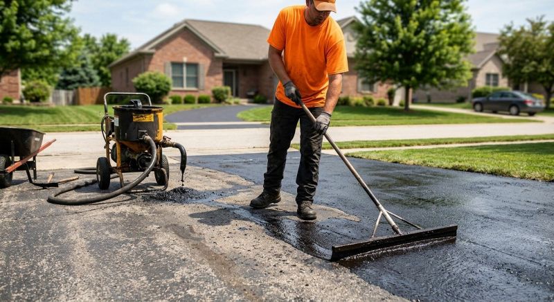 Asphalt Slurry Sealing in Miami Dade County, FL