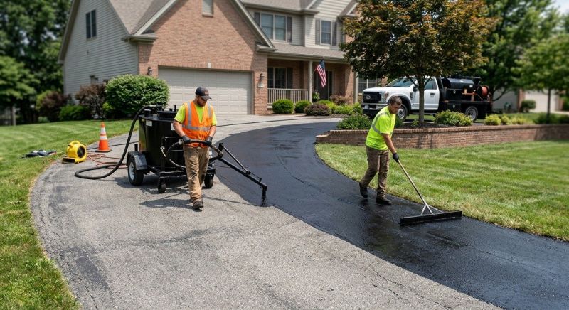 Blacktop Sealing in Greenville, SC