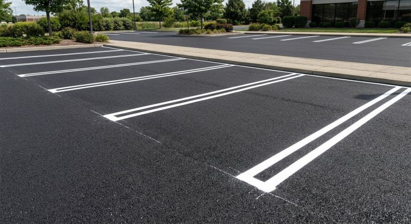 Commercial Asphalt Painting in Lawrenceville, GA