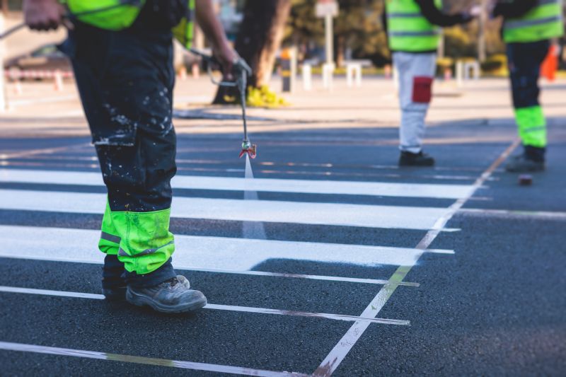 Crosswalk Marking Service in Lawrenceville, GA
