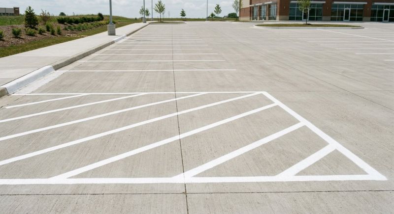 Parking Lot Painting in Suwanee, GA