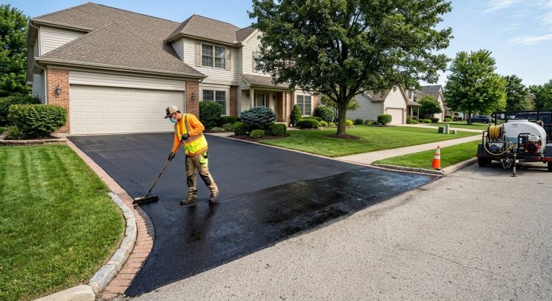 Residential Asphalt Sealing in Columbus, OH