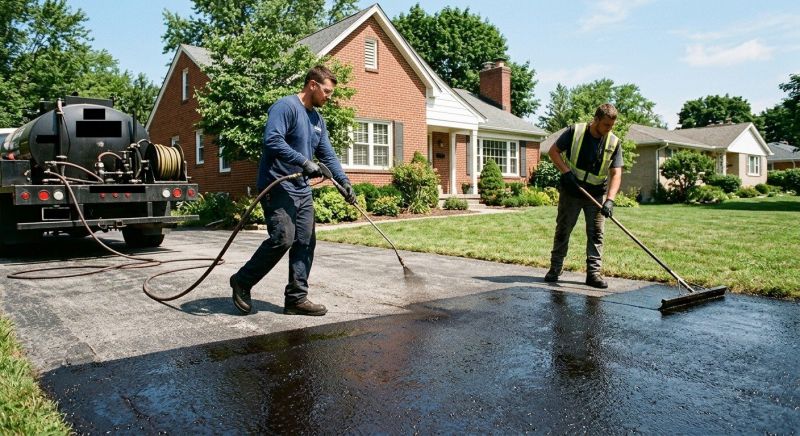 Residential Blacktop Sealing in Columbus, OH