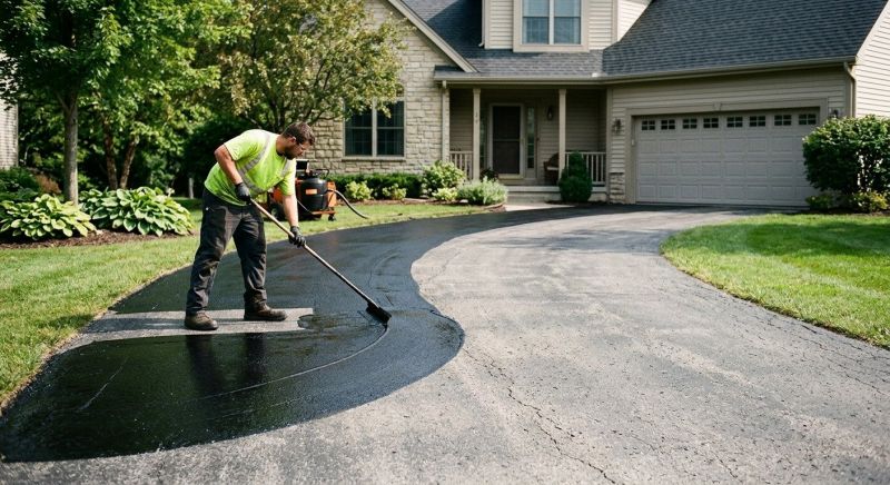 Residential Driveway Sealcoating in San Antonio, TX