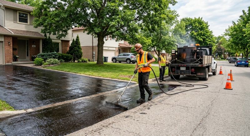 Tar Driveway Sealing in Miami Dade County, FL